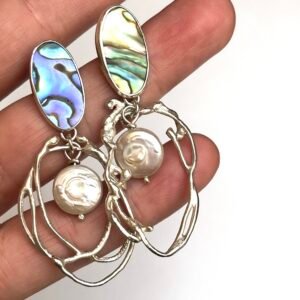 Aurora (Plata, Perla Natural y Abalón)